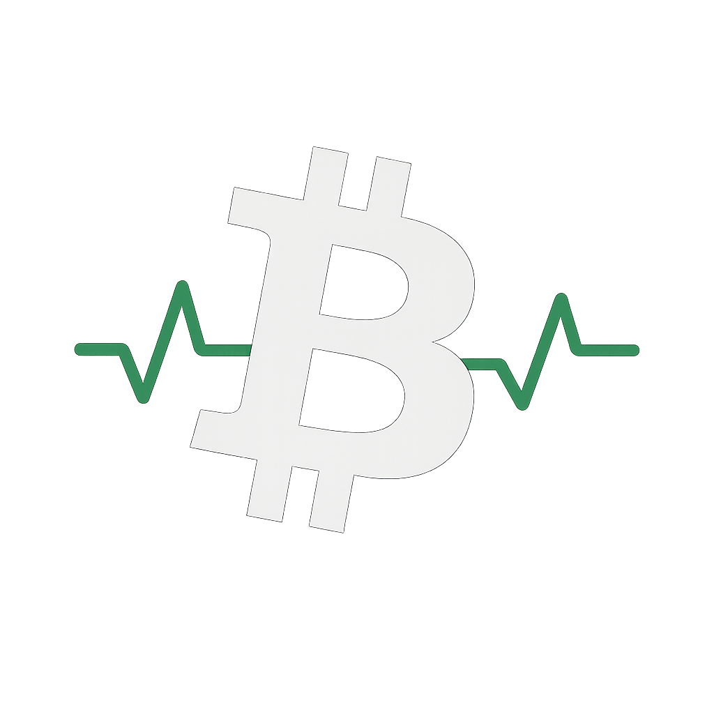 Bitcoin Pulse Logo (Dark)
